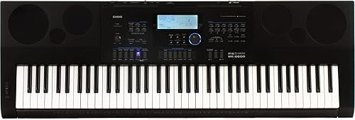 Teclado Casio Inc de 76 teclas táctil con suministro eléctrico Negro M
