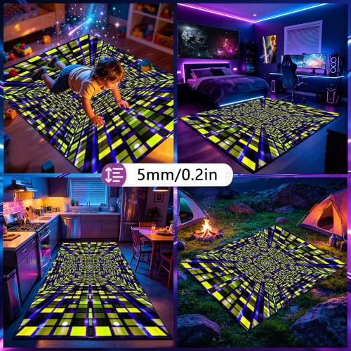Tapis sol gaming lavable en machine et antidérapant - 6