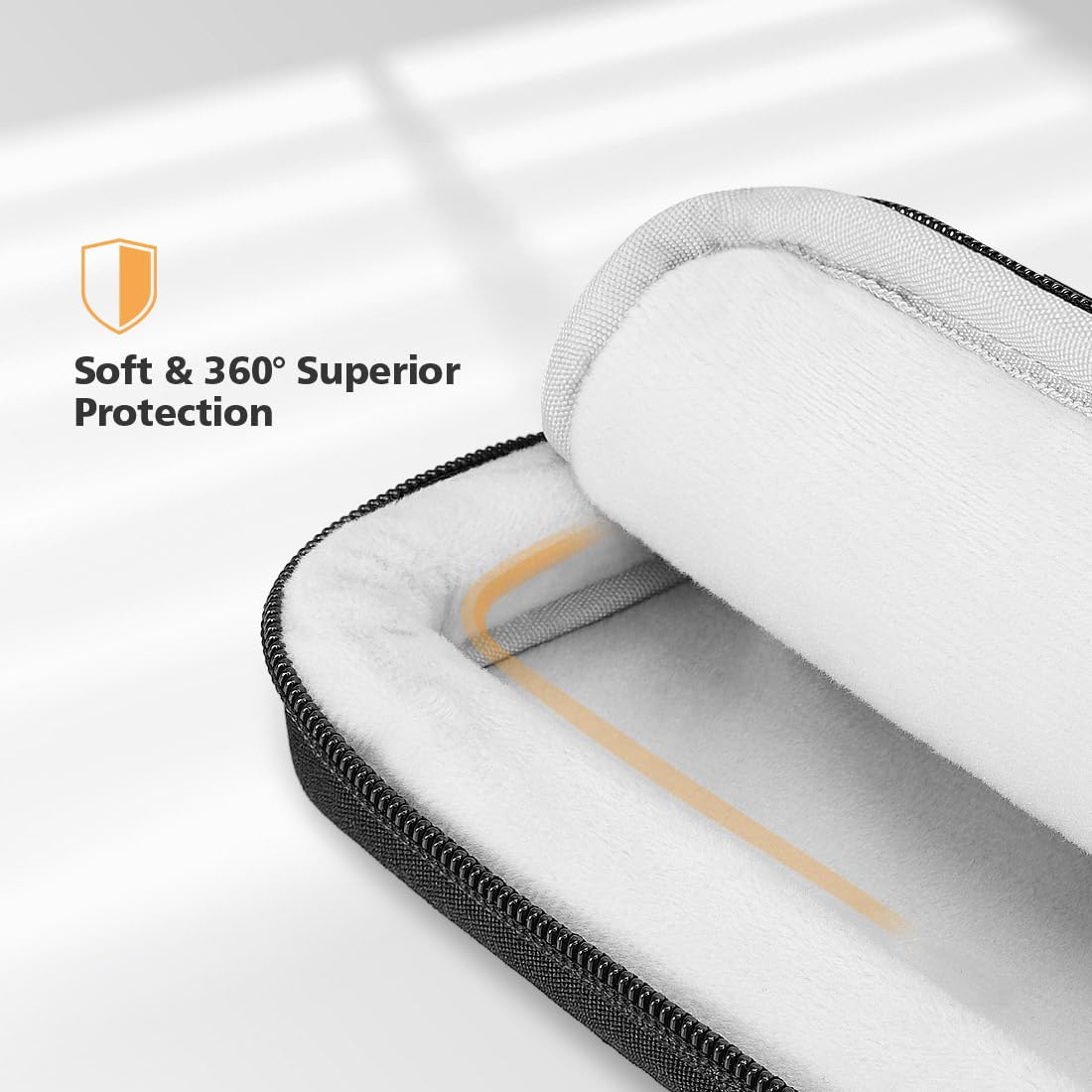 NIDOO 13 inch Laptop Bag Sleeve Case for 14 inch MacBook Pro M3/ 13