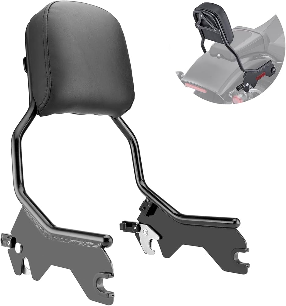 Motherwell® Softail Quick Release Short Backrest RickRak, 51 OFF