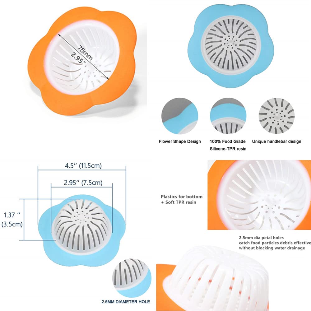 Passoire D'évier Amovible – Design à Encliquetage, Fixation Facile Au Robinet, Idéale Pour Filtrer Et Laver - 12