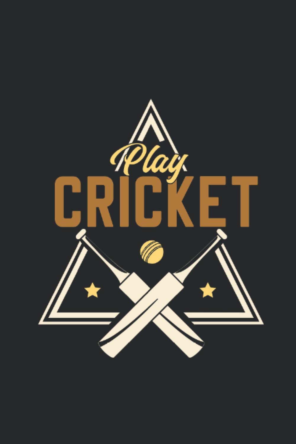 Cricket notebook: Cricket notebook A5 squared - for planning, organizing and taking notes