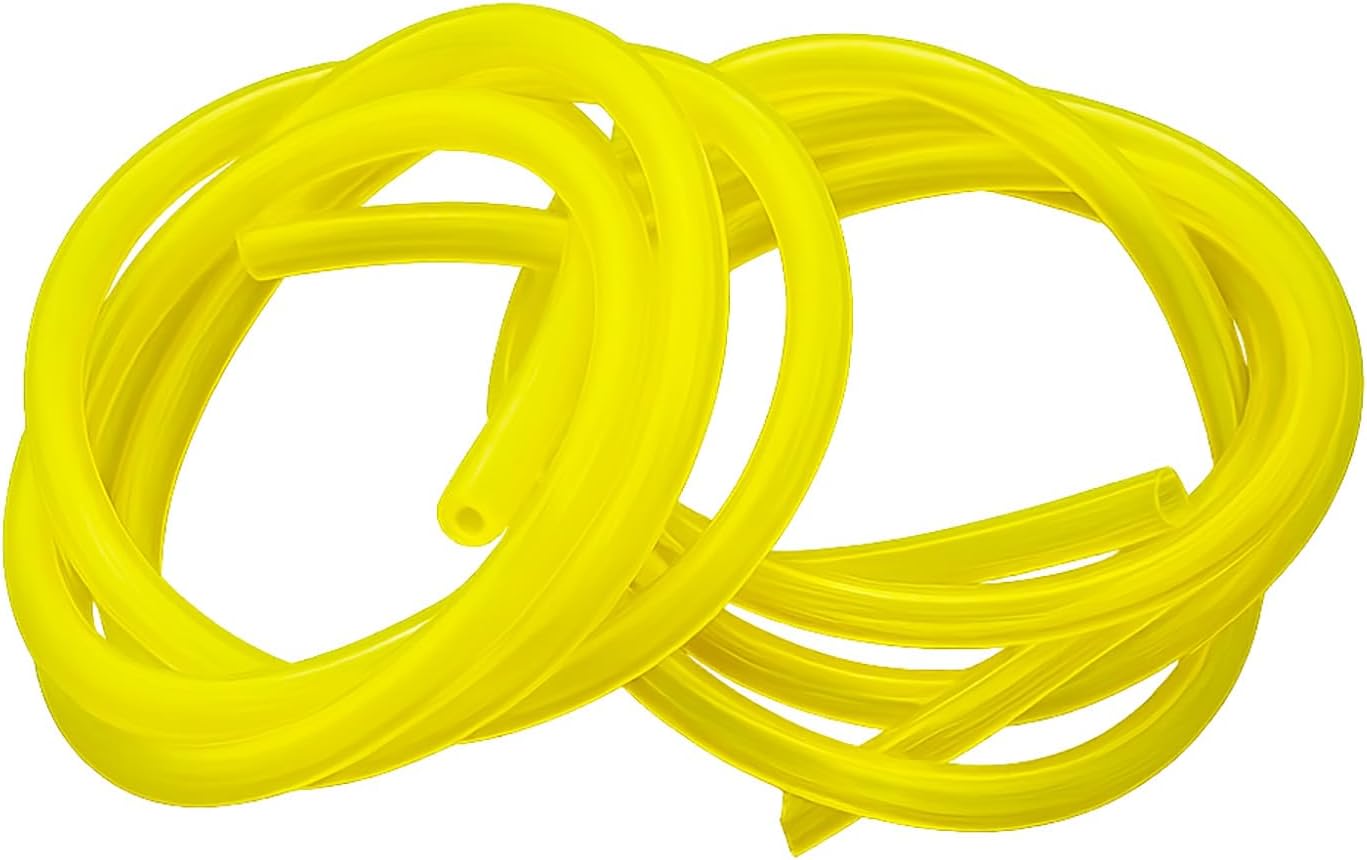 40 Feet Petrol Fuel Gas Line Pipe Hose with I.D x O.D: 2mm x 3.5mm, 2.5 mm x 5 mm, 3 mm x 5 mm, 3mm x 6mm for Trimmer Chainsaw Blower
