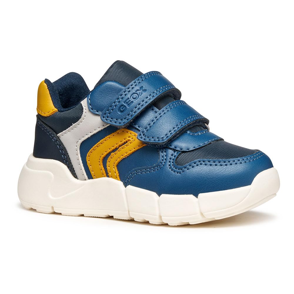 Geox B Flexyper Mini Boy, Zapatillas, Avio Ochre, 26 EU