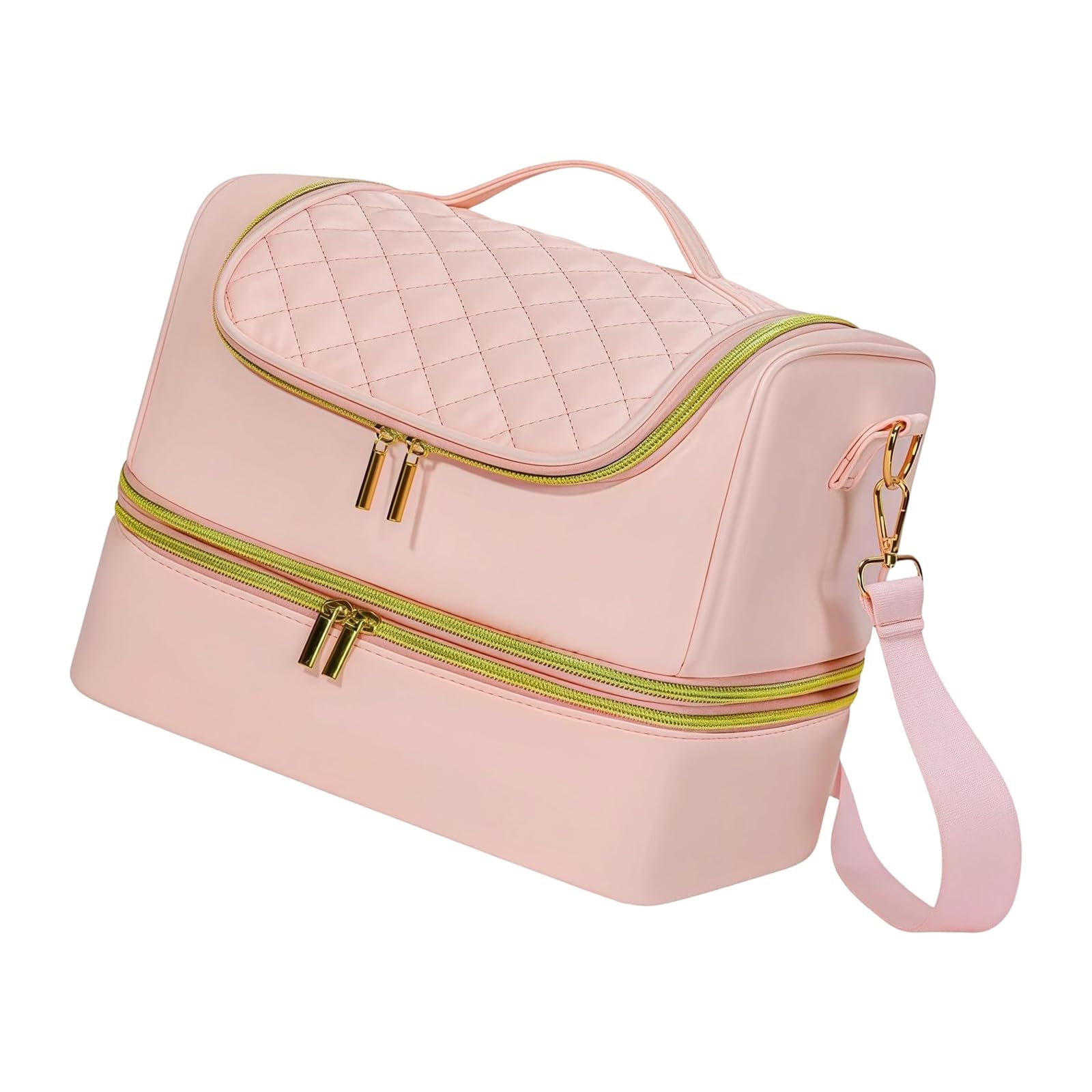 Borsa organizer compatta per strumenti per manicure, custodia da viaggio con manico per unghie, borsa per attrezzi artistici