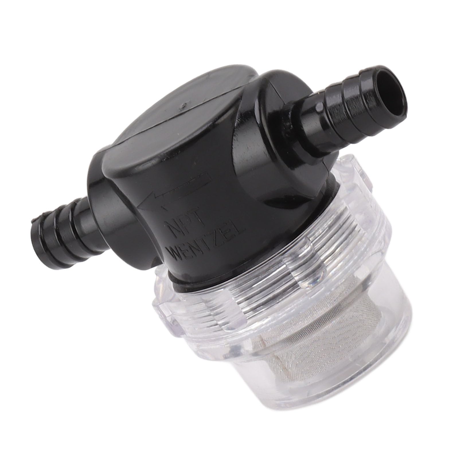 Haofy Sitko Pompy Wodnej 50 Mesh Stal Nierdzewna G1/4 Twist On – Filtr do Nawadniania z przezroczystą obudową Łatwe Monitorowanie i Zapobieganie Zatykaniu dla łodzi Morskich RV, Trawników i urządzeń