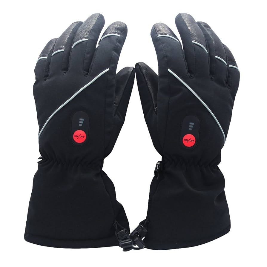 Heated Gloves, Number-one Waterproof Warmer Gloves Rechargeable 5V 4000mAh Battery Powered Gloves Electric Gloves With 3 Adjustable Gears Motorcycle Ski Gloves For Riding Skiing Fishing Camping Hiking