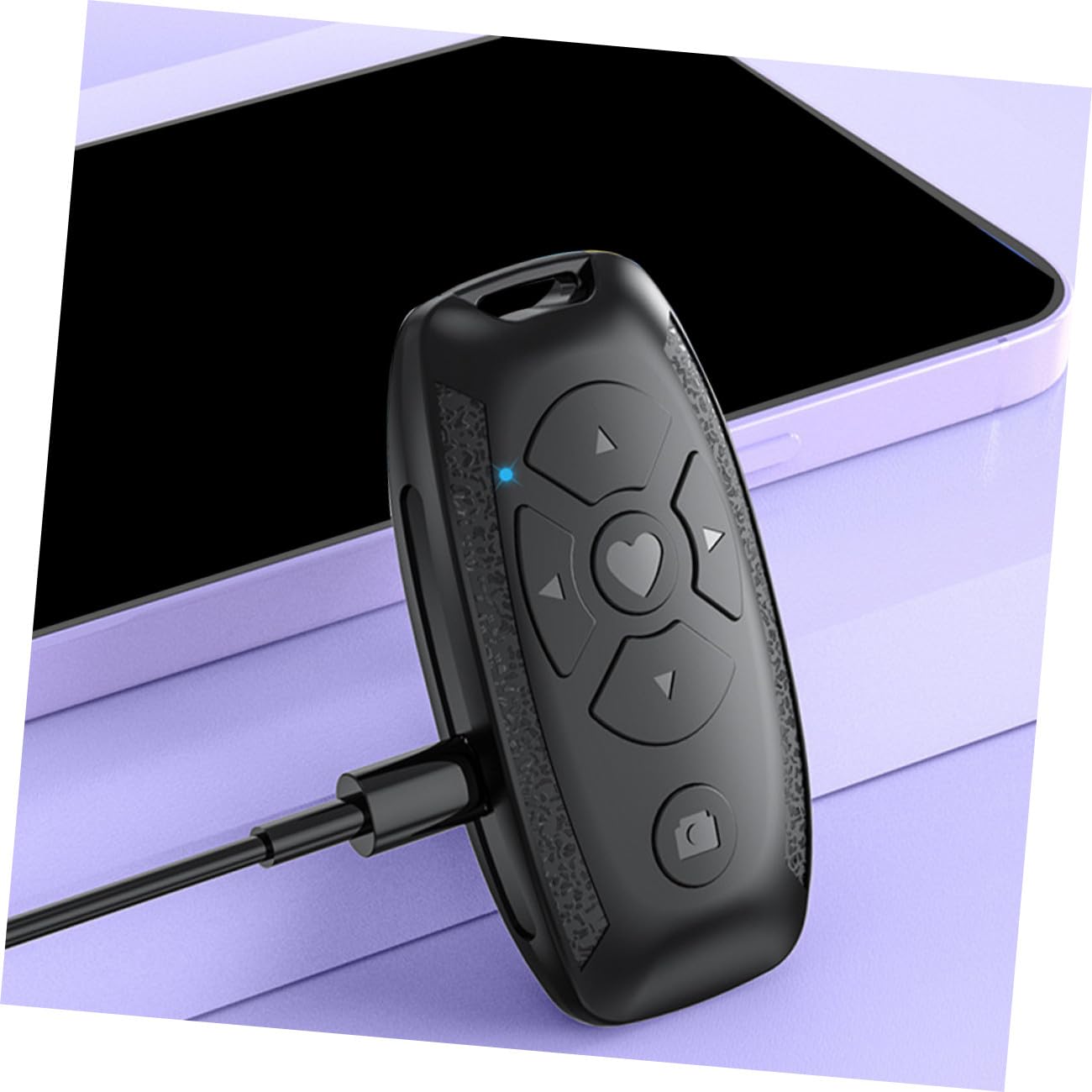 OSALADI 4piezas Controlador Multifuncional para Teléfonos Disparador De Cámara para y Control De Lectores Electrónicos Compatible Múltiples Dispositivos