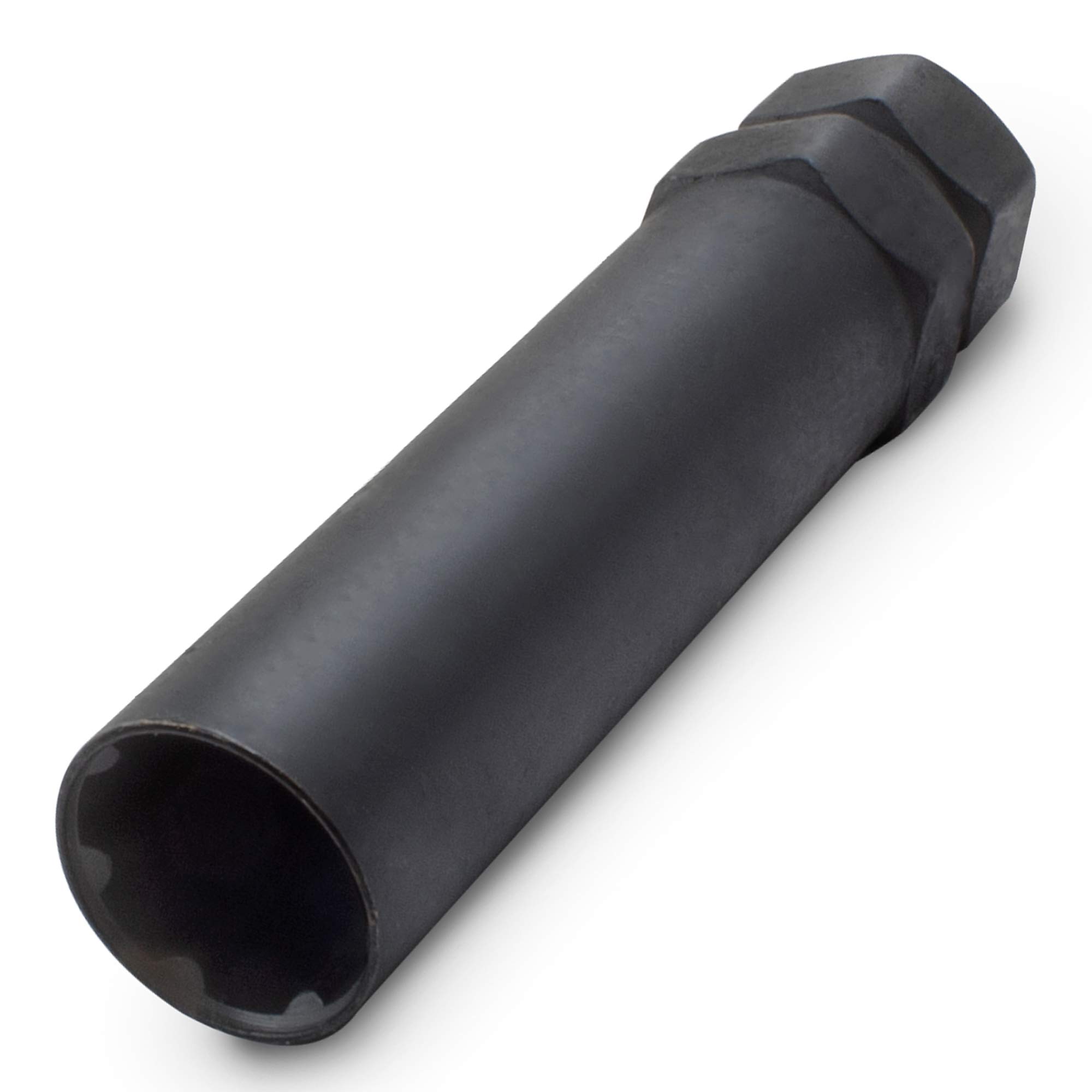 White Knight Spline Lug Nut Socket Key Tool – Fits 7 Spline Nuts, 19mm/3/4/21mm/13/16 Hex