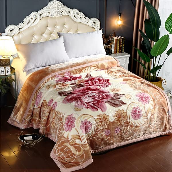 Buy ELSTONE Home Super Soft Double Ply 480 TC Mink Blanket Luxury