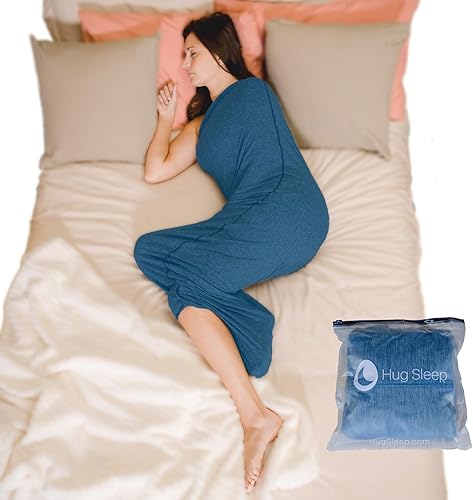 Hug Sleep Pod Move, manta portátil para mujeres y hombres, manta pesada alternativa de Shark Tank, sensación de enfriamiento, lavable a máquina,