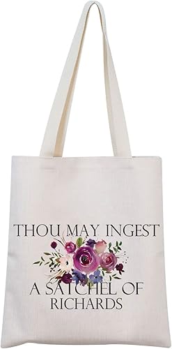 Divertido regalo sarcástico que puedes ingerir una bolsa de maquillaje Richards con cremallera para amigos adultos broma Bolsa