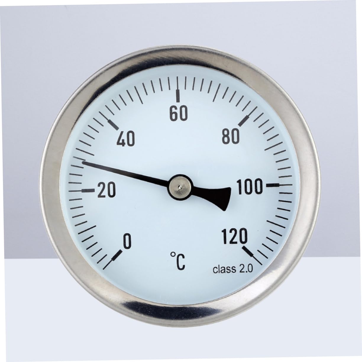 3stücke Aluminium Hochpräzisions Wasserthermometer Horizontal Montierbar Temperaturbereich Für Heizungsanlagen Und Öltanks Geeignet