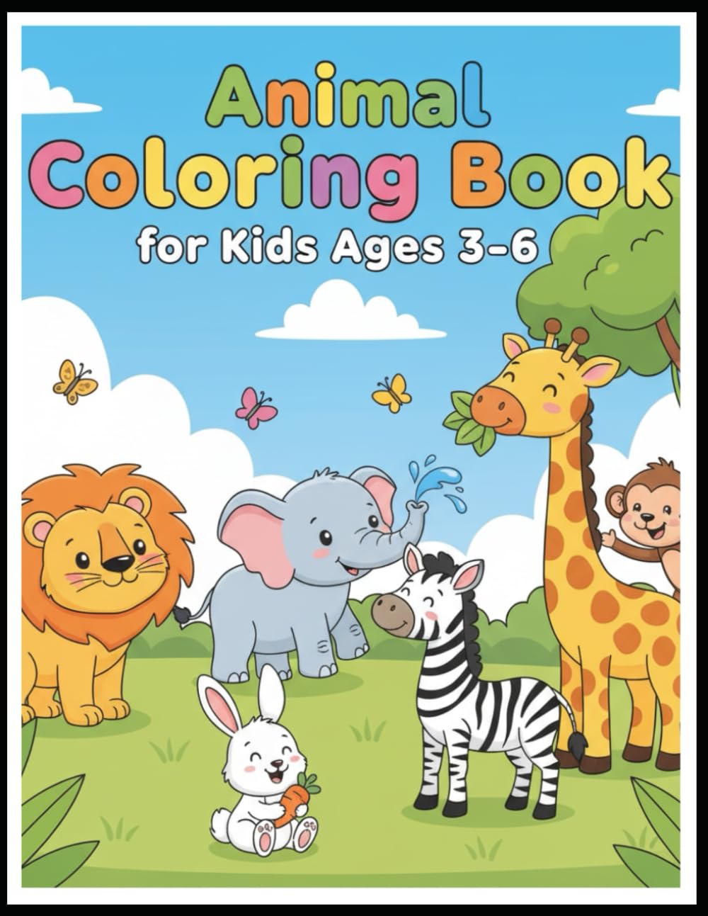 Color and Smile! Adorable Animal Coloring Pages for Ages 3–6