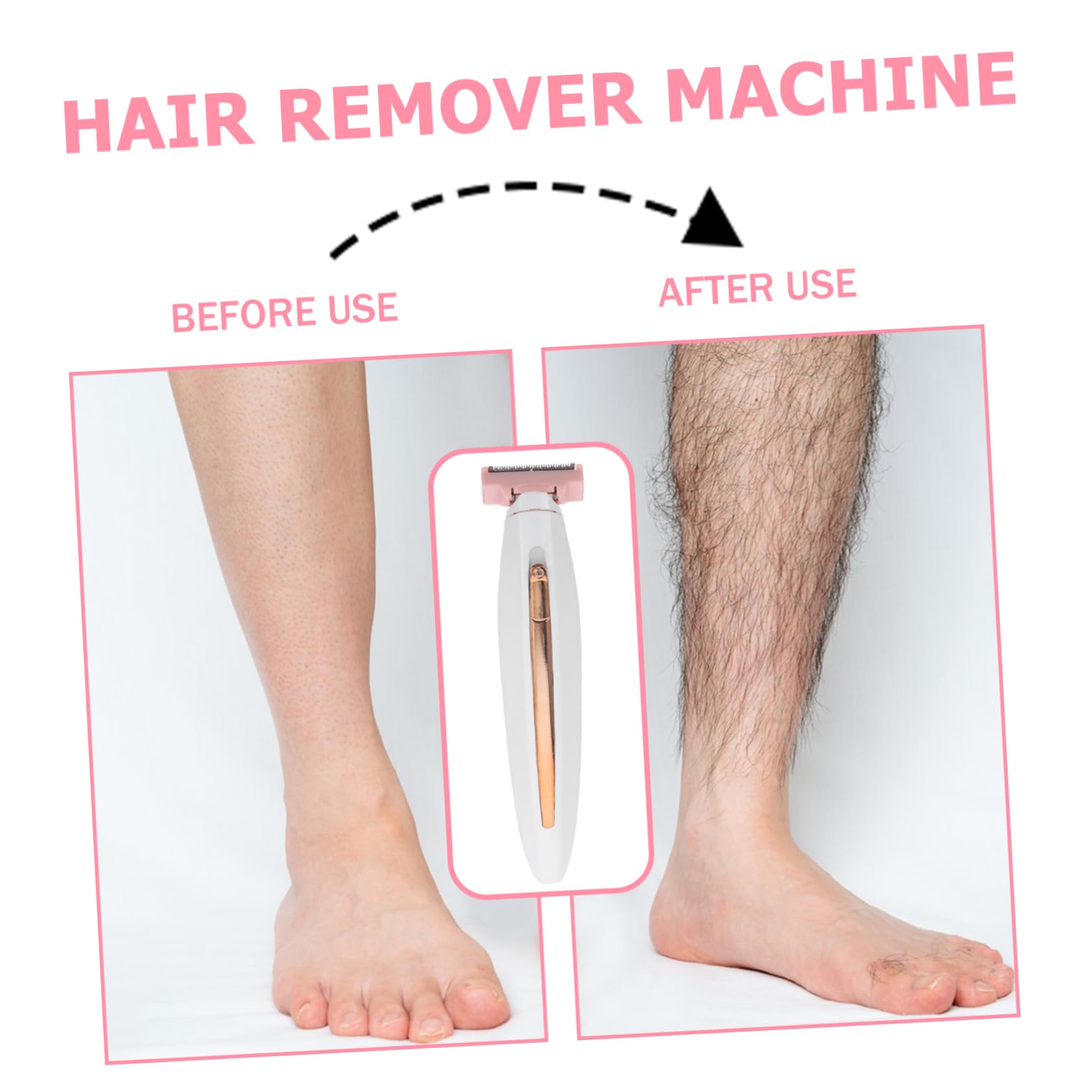 Mikinona 3 Set Epilatore Retine Per Leopardate Rasuratori Elettrici Per Gli Uomini Rimozione Rasoio Elettrico Per Le Gambe Rifinitore Per Il Viso Da Uomo Peluria Abs Bianca