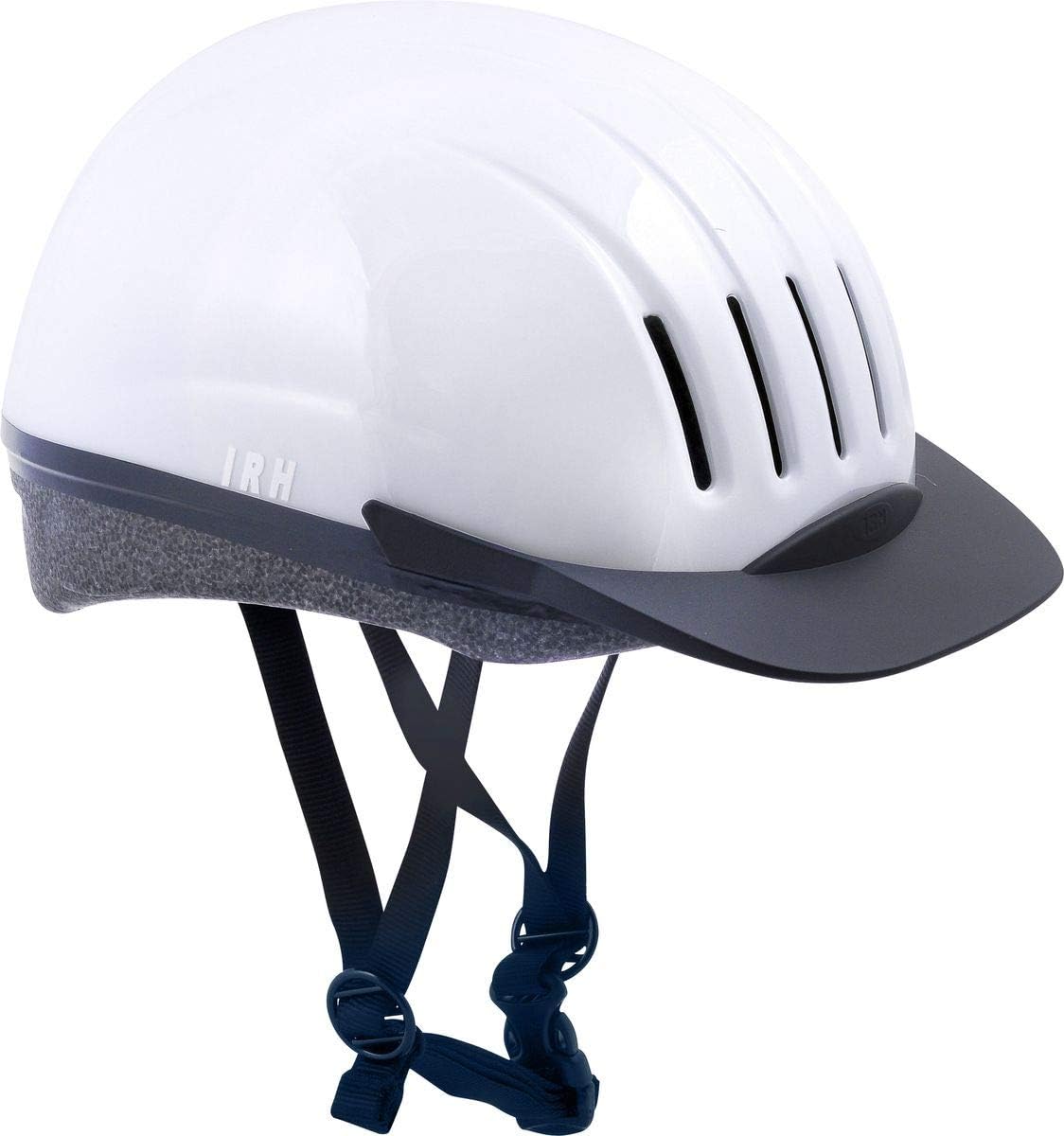 IRH Equi-Lite Riding Helmet with Dial Fit System, White, Medium