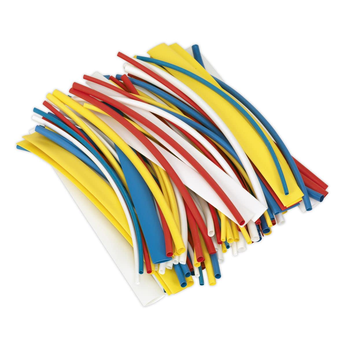Sealey Heat Shrink Tubing 200mm 100pc - Mixed Colours HST200MC