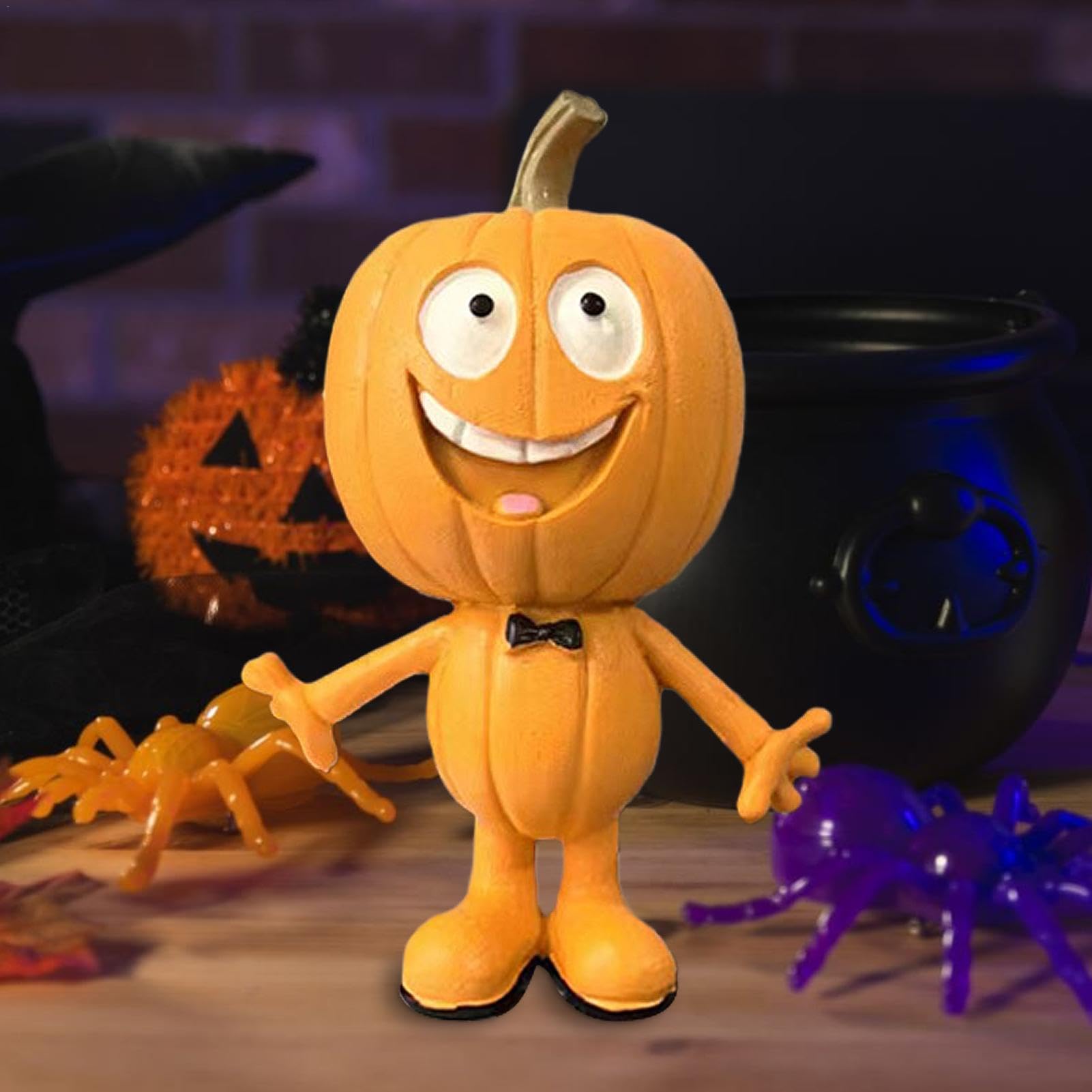 Amazon.co.jp: カボチャの置物、ハロウィーンのカボチャの装飾,面白い