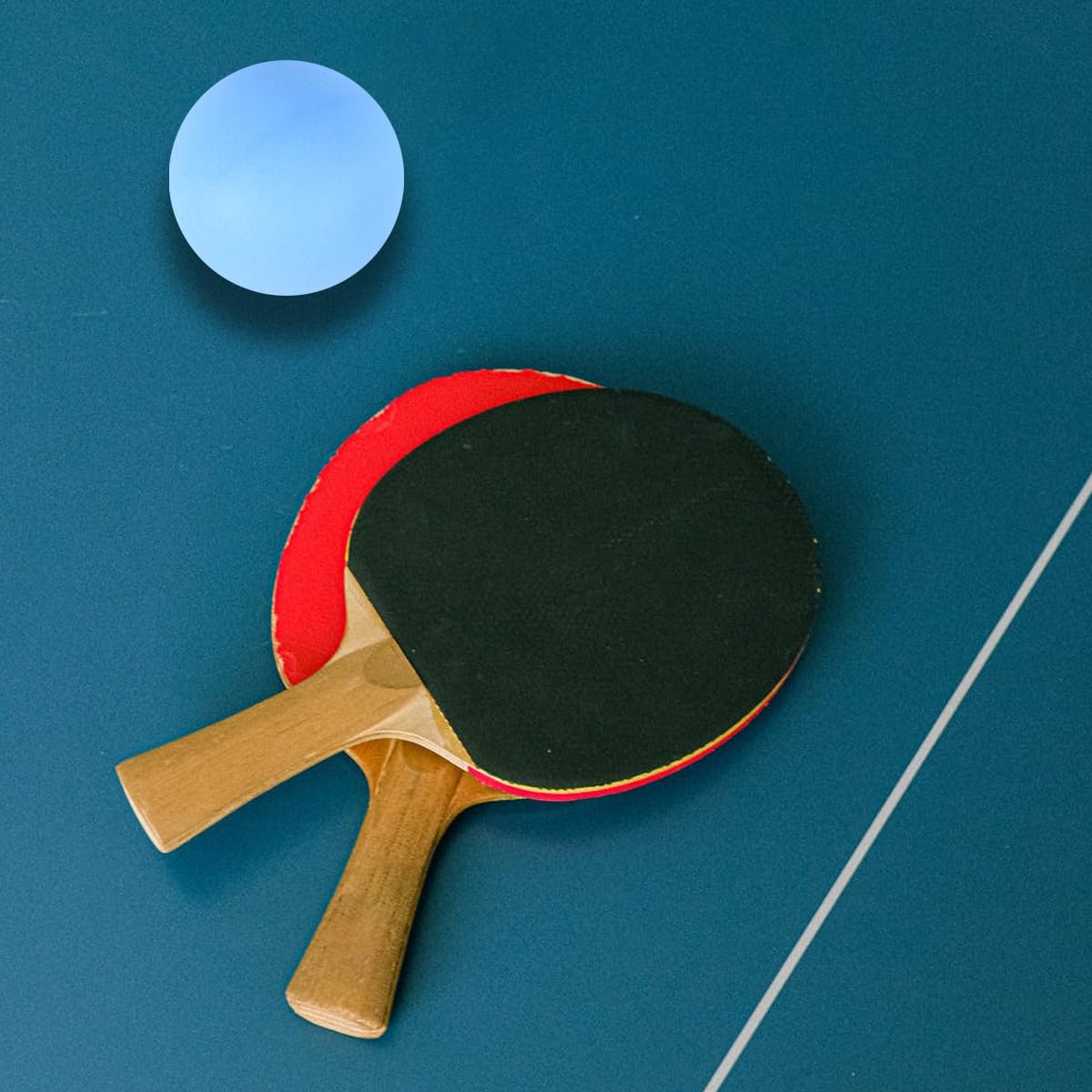 TOYANDONA Balones de Ping Pong para Principiantes 60 de 40mm sin Costuras, Perfectamente Equilibradas, de Material PP, Ideales para Deportes en Casa Aire Libre