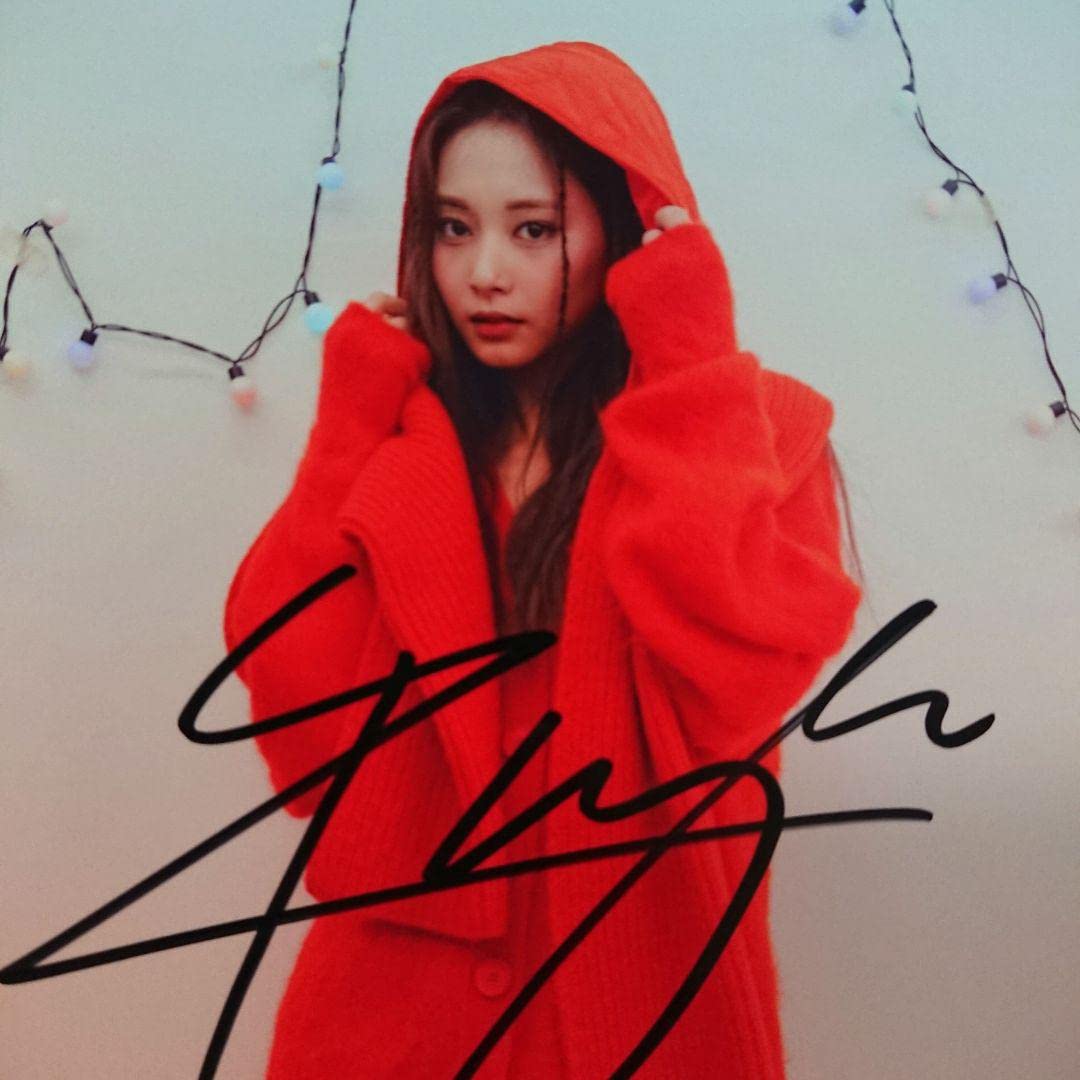 セール中…ツウィ直筆サイン入り2Lサイズ写真…Tzuyu…TWICE…15 【公式通販】