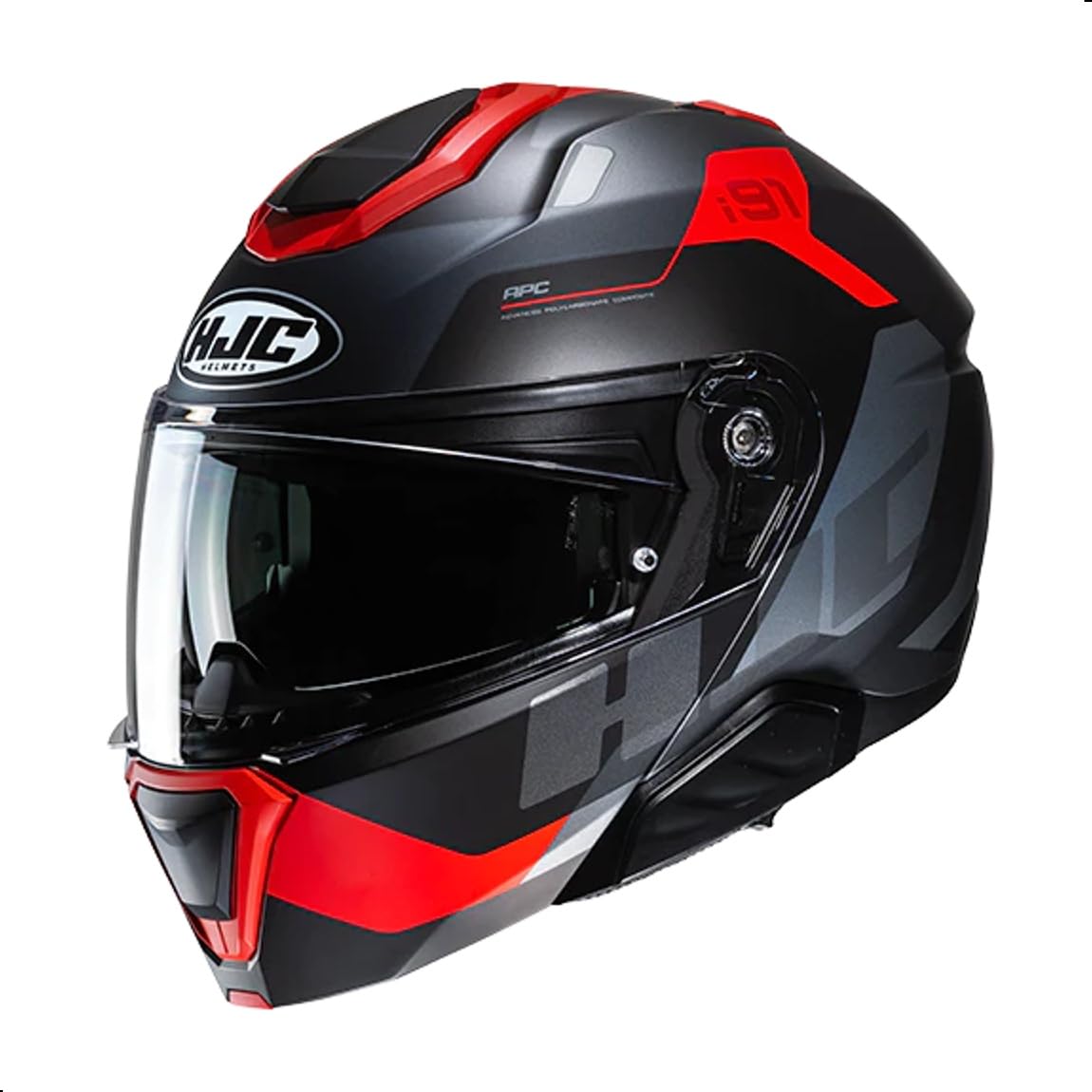 Amazon.com: HJC i91 Carst Modular Motorcycle Helmet with HJ-33
