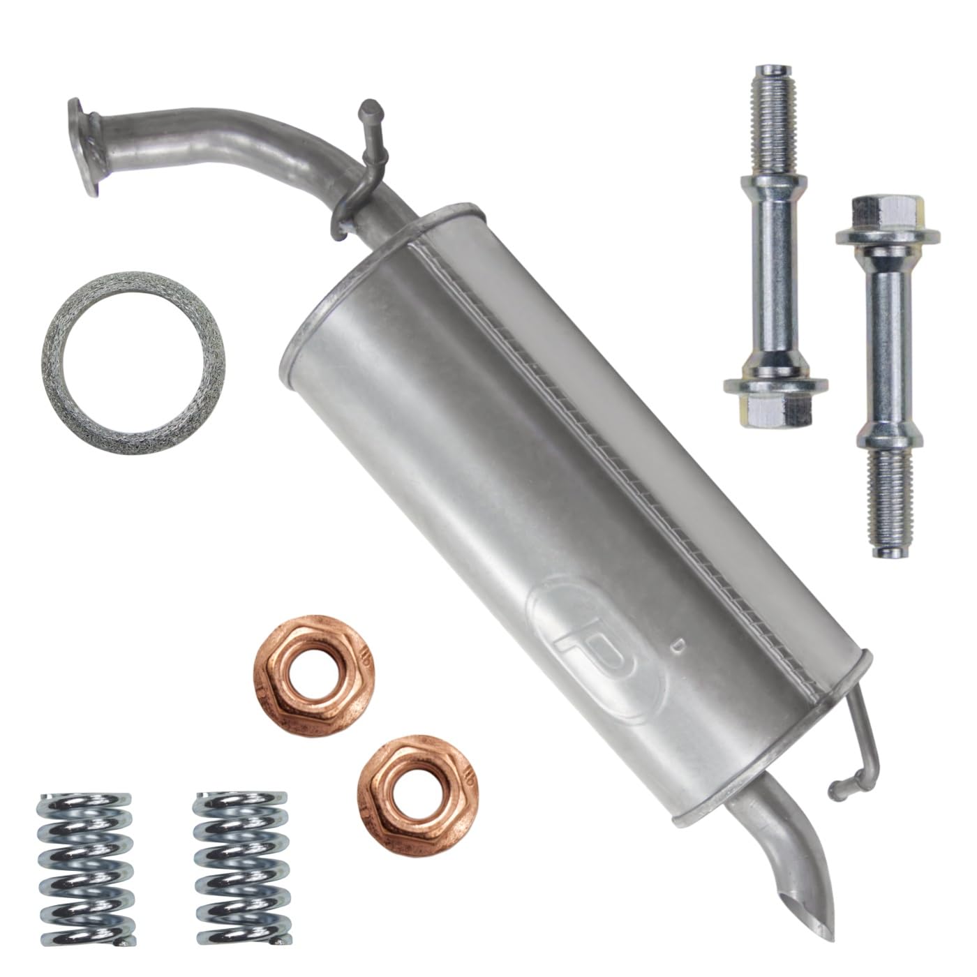POLMOstrow Auspuff Endtopf für Toyota Yaris 1 I P1 1.0 1.3 Fließheck 1999-10.2005