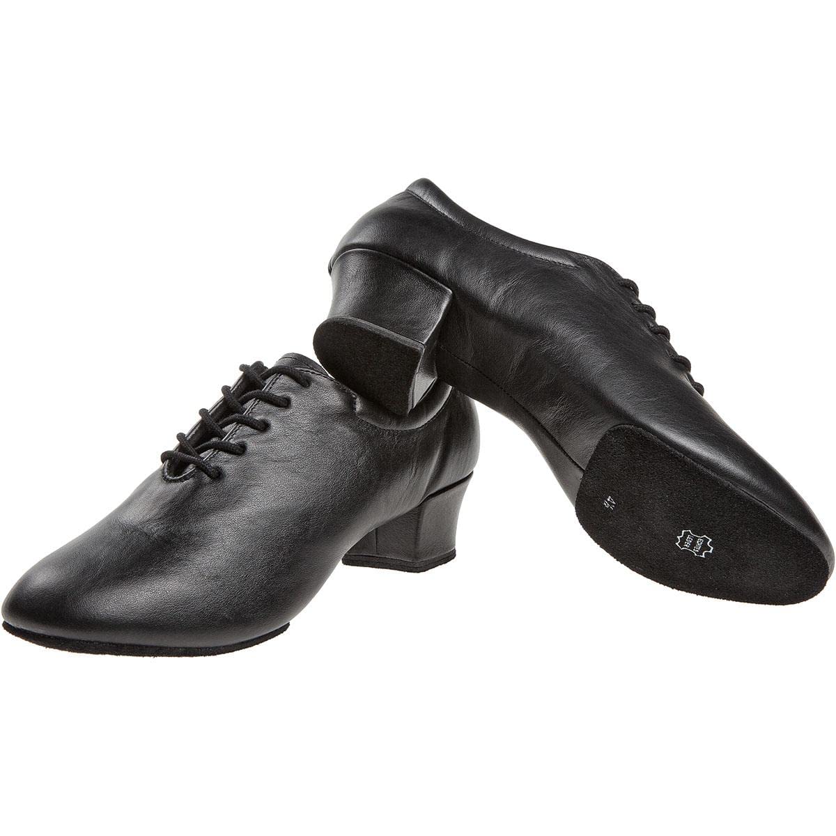 Diamant Damen VarioPro Trainerschuhe 189-234-560 - Leder Schwarz - Normal - 3,7 cm Cuban - Made in Germany