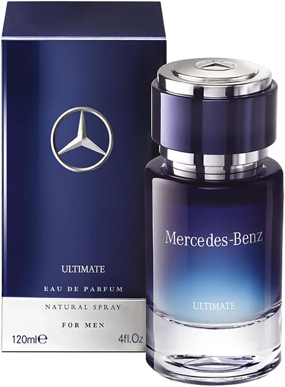 Ultimate Eau De Parfum Spray for Men - 4 Fl Oz - Luxury Long Lasting Fragrance with Notes Of Lavender, Apple & Cedar Wood - Perfume for Man