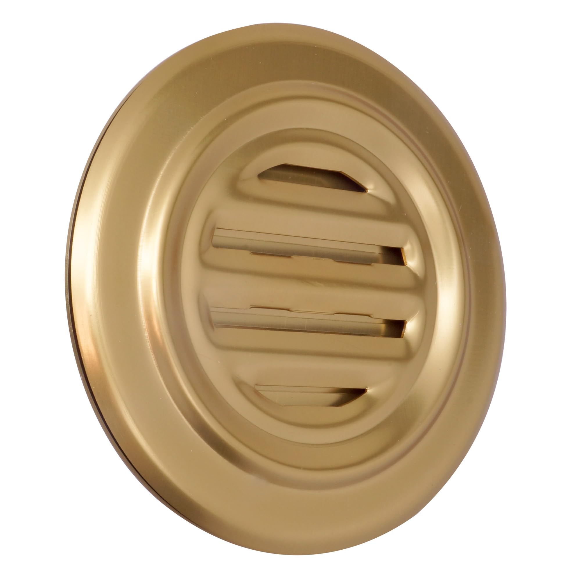 CRL Bright Gold Anodized Finish Aluminum No-Draft Speak-Thru