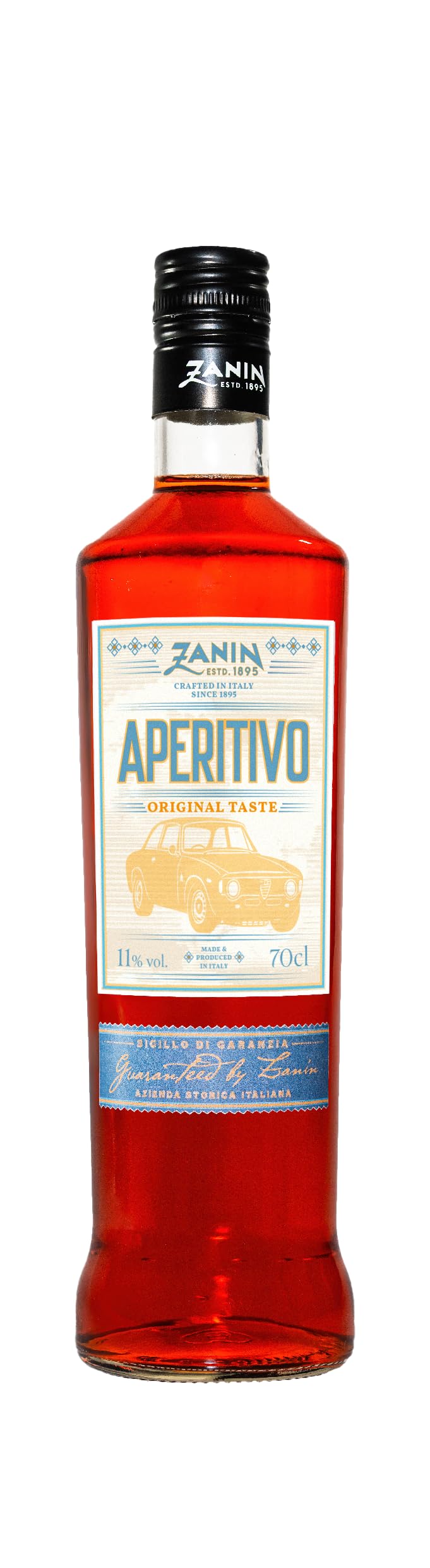 Zanin 1895 Aperitivo Liqueur 70cl, 11% ABV | Bitter, Sweet Aperitivo for Spritz