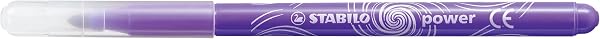 Nahaufnahme der robusten 2mm Spitze des STABILO power Filzstifts.