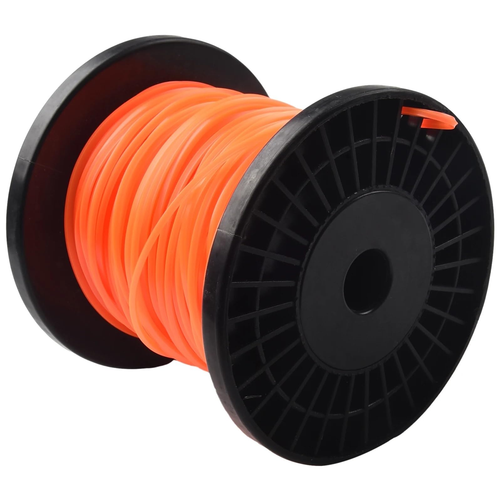 Filo Decespugliatore 30 m/50 m 1 Bobina Arancione Rotondo Decespugliatore Strimmer Trimmer Linea Cavo di Filo 2.4mm for Tosaerba in Nylon Linea Parti di Ricambio(Color-B)