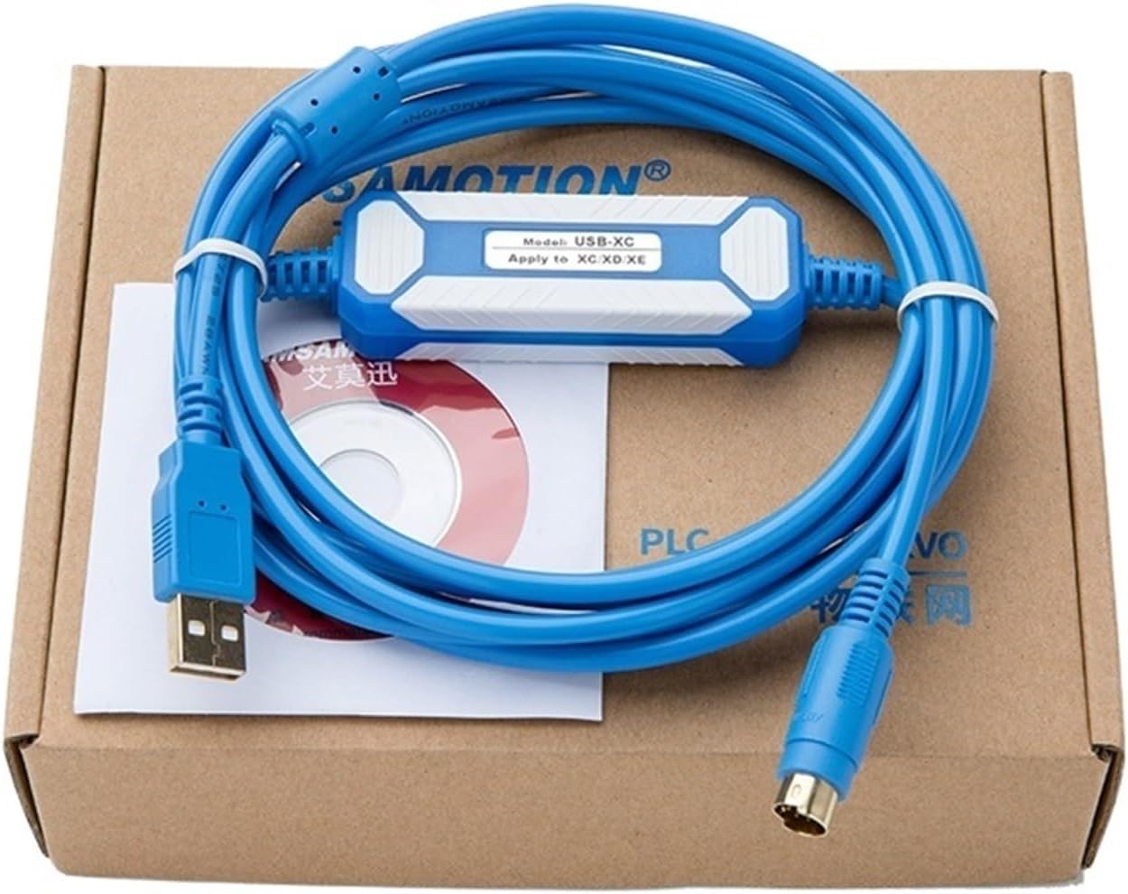 PLC Programming Cable Programming Data Download Cable USB-XC for XC1/XC2/XC3/XC5 XD XE Series