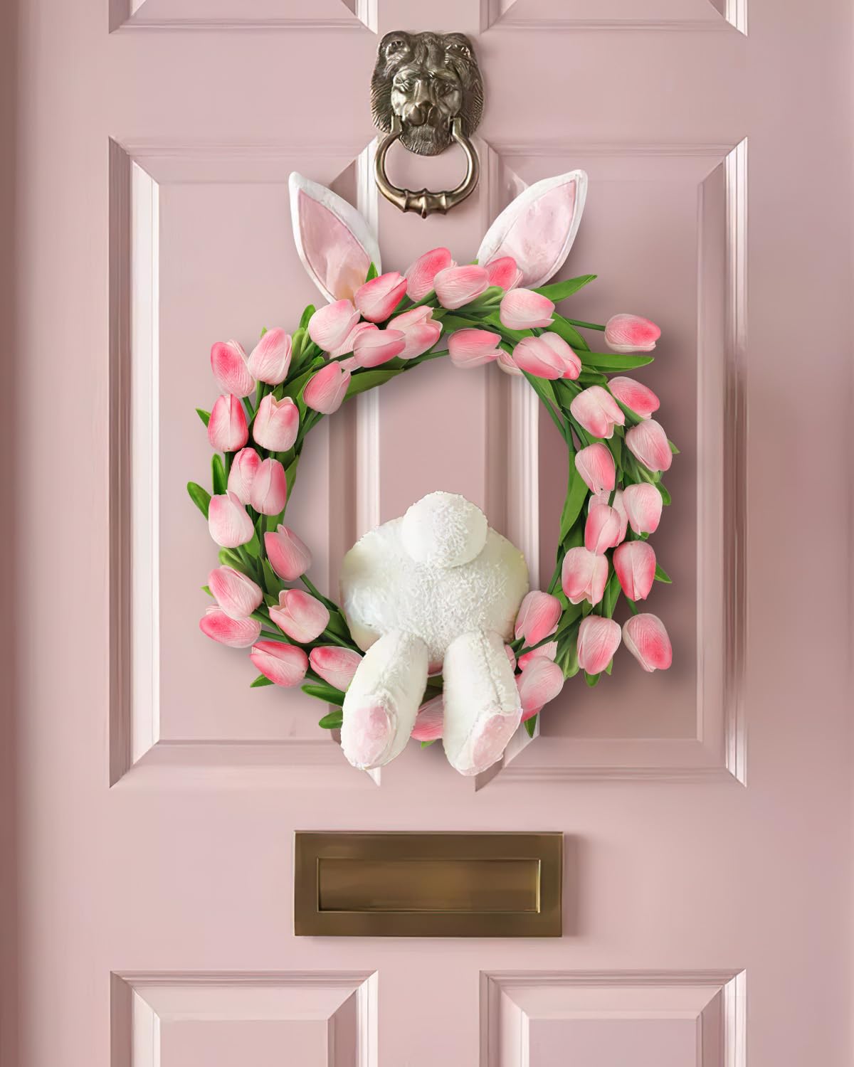 N&T NIETING Tulipani artificiali, 12 pezzi, tulipani finti, realistici al tatto, in lattice, bouquet di fiori per matrimoni, casa, feste, hotel, decorazione floreale (rosa chiaro)