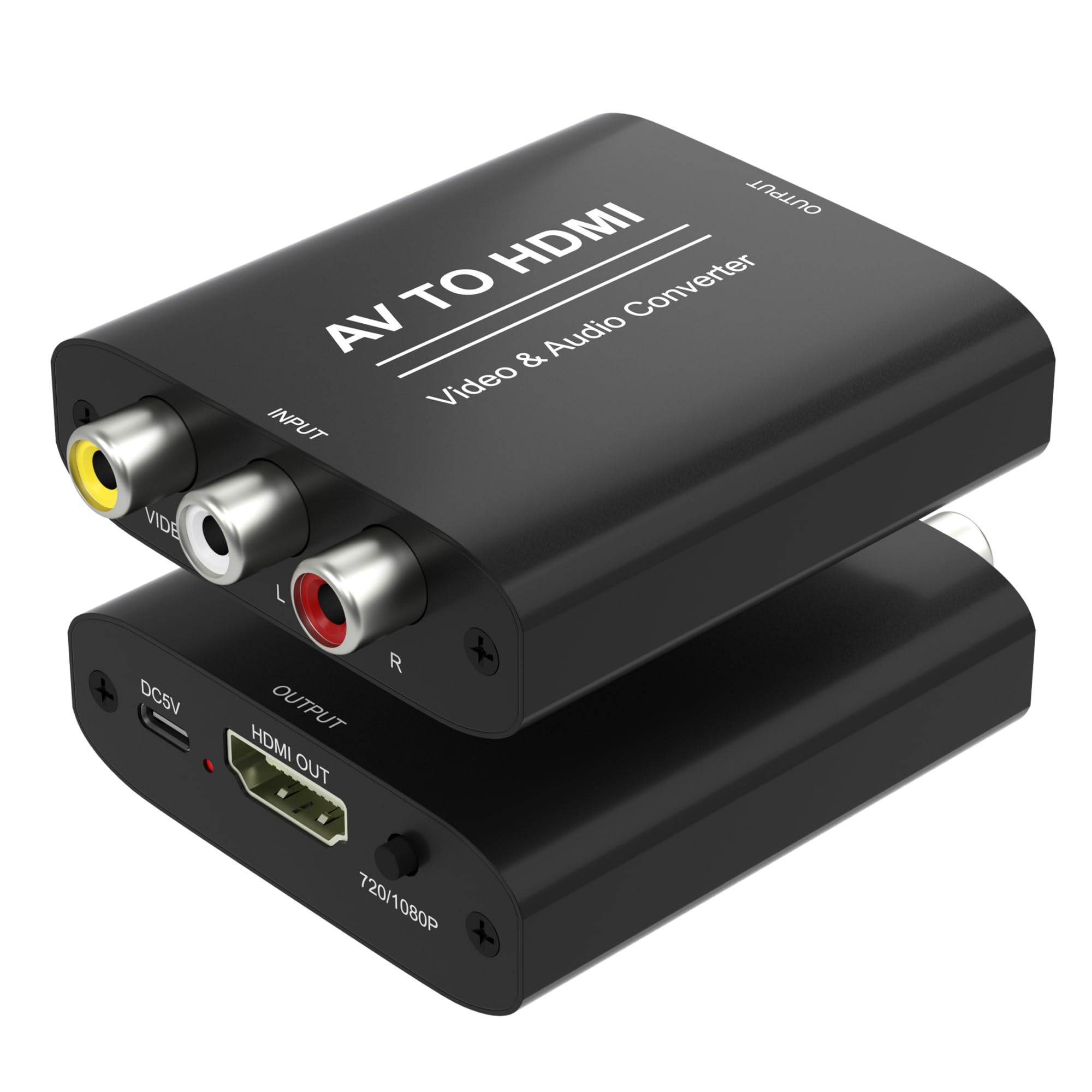 to HDMI 変換アダプター Amazon | Amtake RCA to HDMI 変換コンバーター AVコンポジット