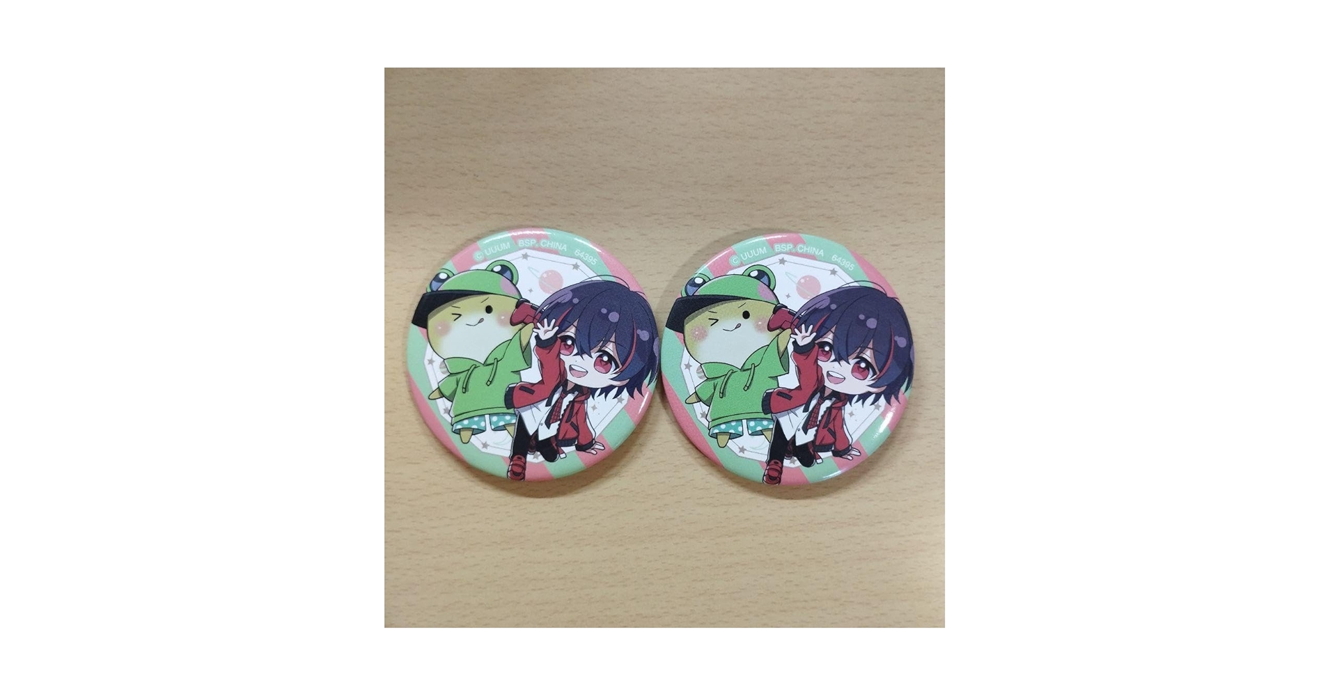 Amazon.co.jp: カラフルピーチ からぴち 1番くじ 缶バッジ ゆあ