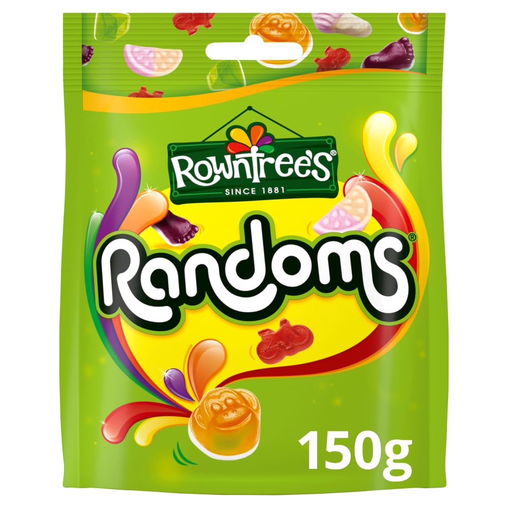 Rowntree's Randoms Sweets Sharing Pouch Bag, 150g