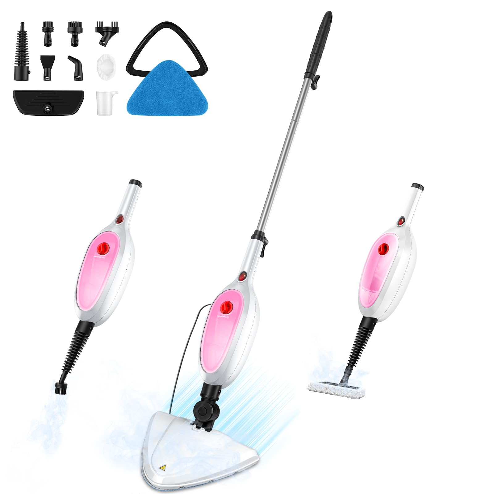 Amazon.com - Steam Mop & Detachable Handheld Steamer 2-in-1 Design