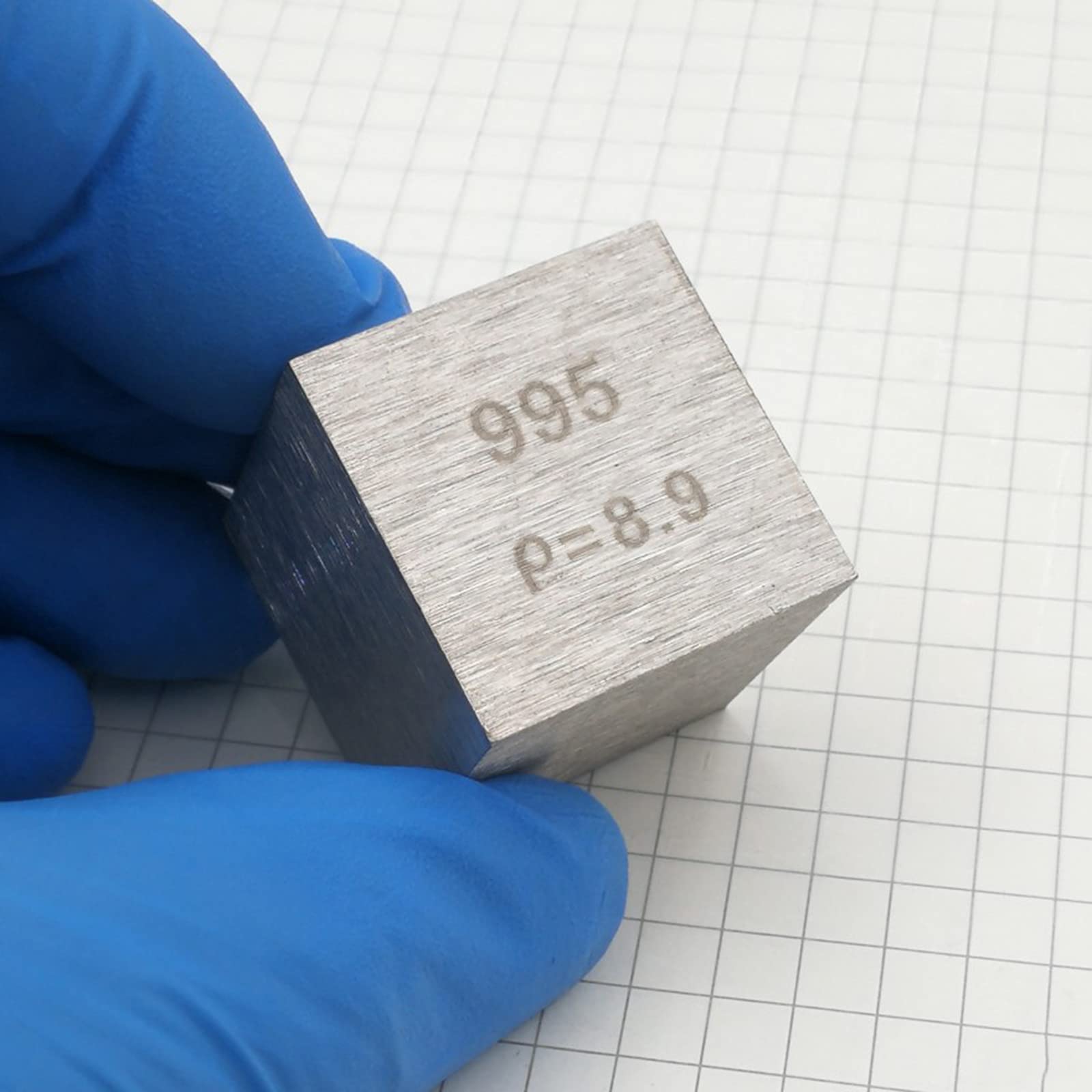 Dntum 20 mm Nickel Metal Cube 99.5% Pure for Lab Experiment Material, Personal Hobbies and Collection 1pcs