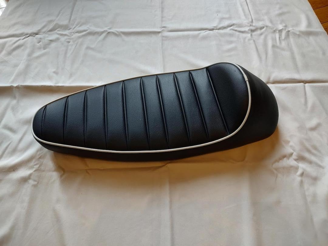 VESPA50s/100/125ET3用スポーツシート 黒2 カフェレーサー ☆VESPA