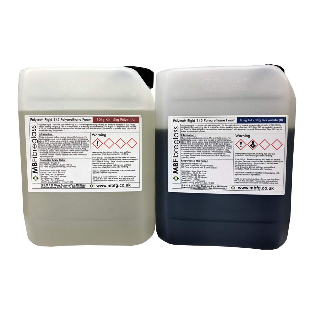 Polycraft Polyfoam Rigid 145 Polyurethane Foam - 10kg Kit