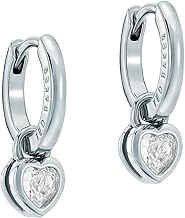 Ted Baker Harper Mini Crystal Heart Huggie Earrings for Women