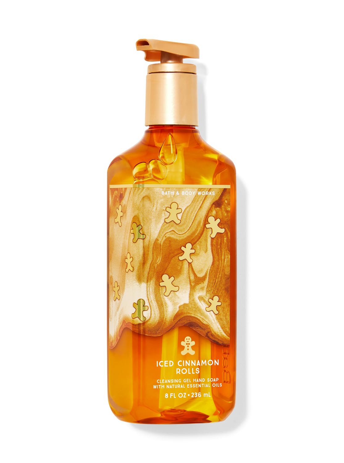 Bath & Body Works Iced Cinnamon Rolls Cleansing Gel Hand Soap 236ml