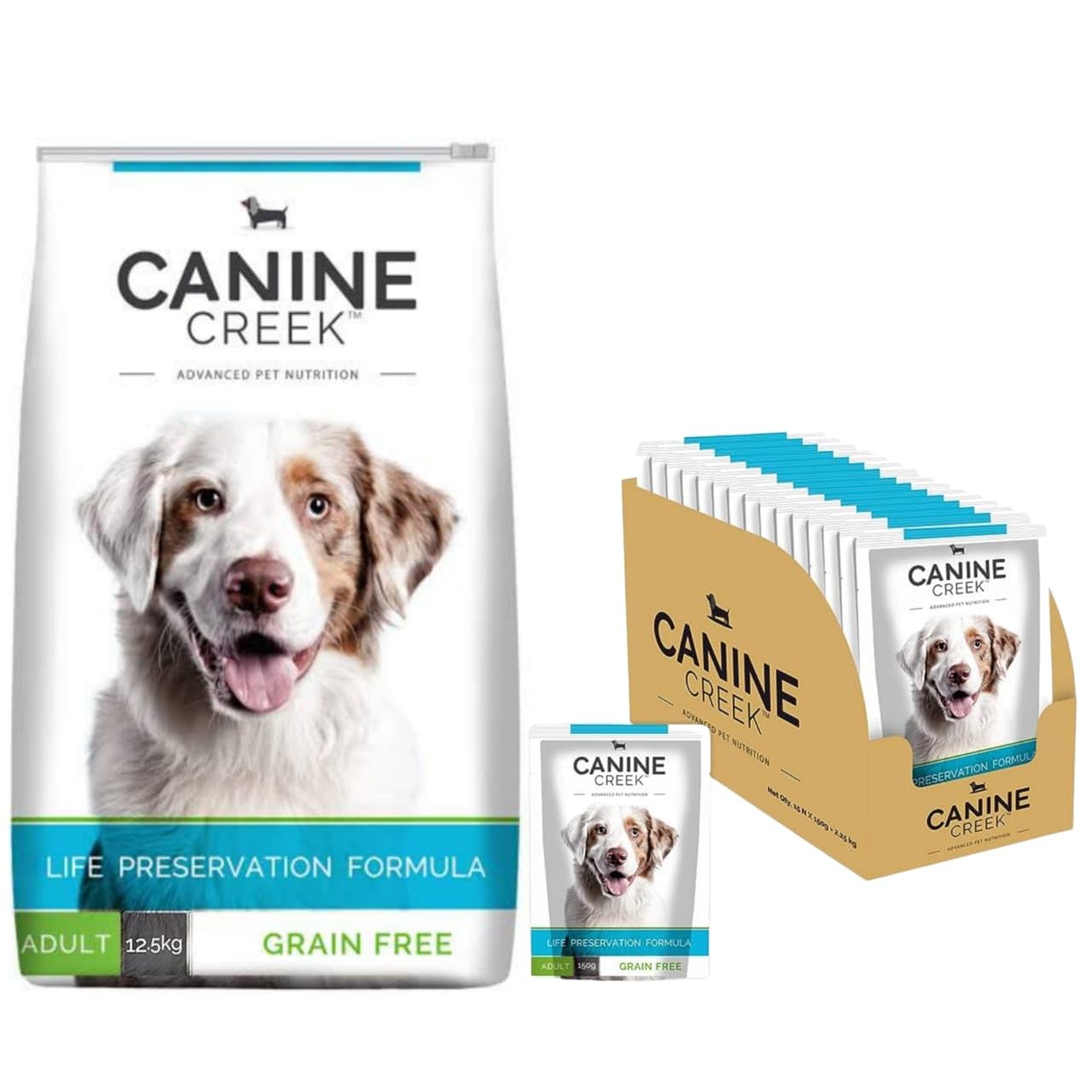 Canine Creek Ultra Premium Adult Dry Dog Food 13.5 Kg and Real Chicken Gravy Adult Dog Wet Food 150gm*15 Pieces Combo (B0CL347S5X) Amazon Price History, Amazon Price Tracker