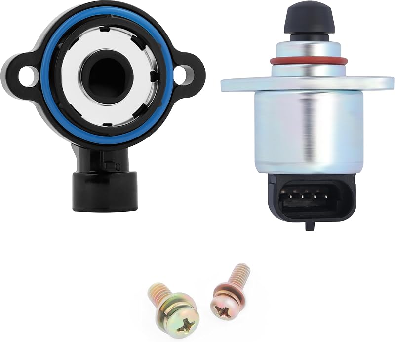 Kit Sensor de Posição da Borboleta TPS e Válvula IAC IHOTDER para Chevrolet GMC e outros – 1 conjunto