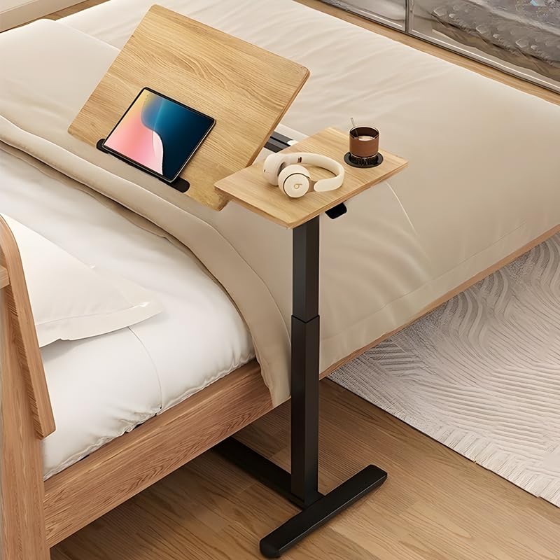 Amazon｜ZOOBLY サイドテーブル ガス圧昇降 高さ69-106cm 隙間に