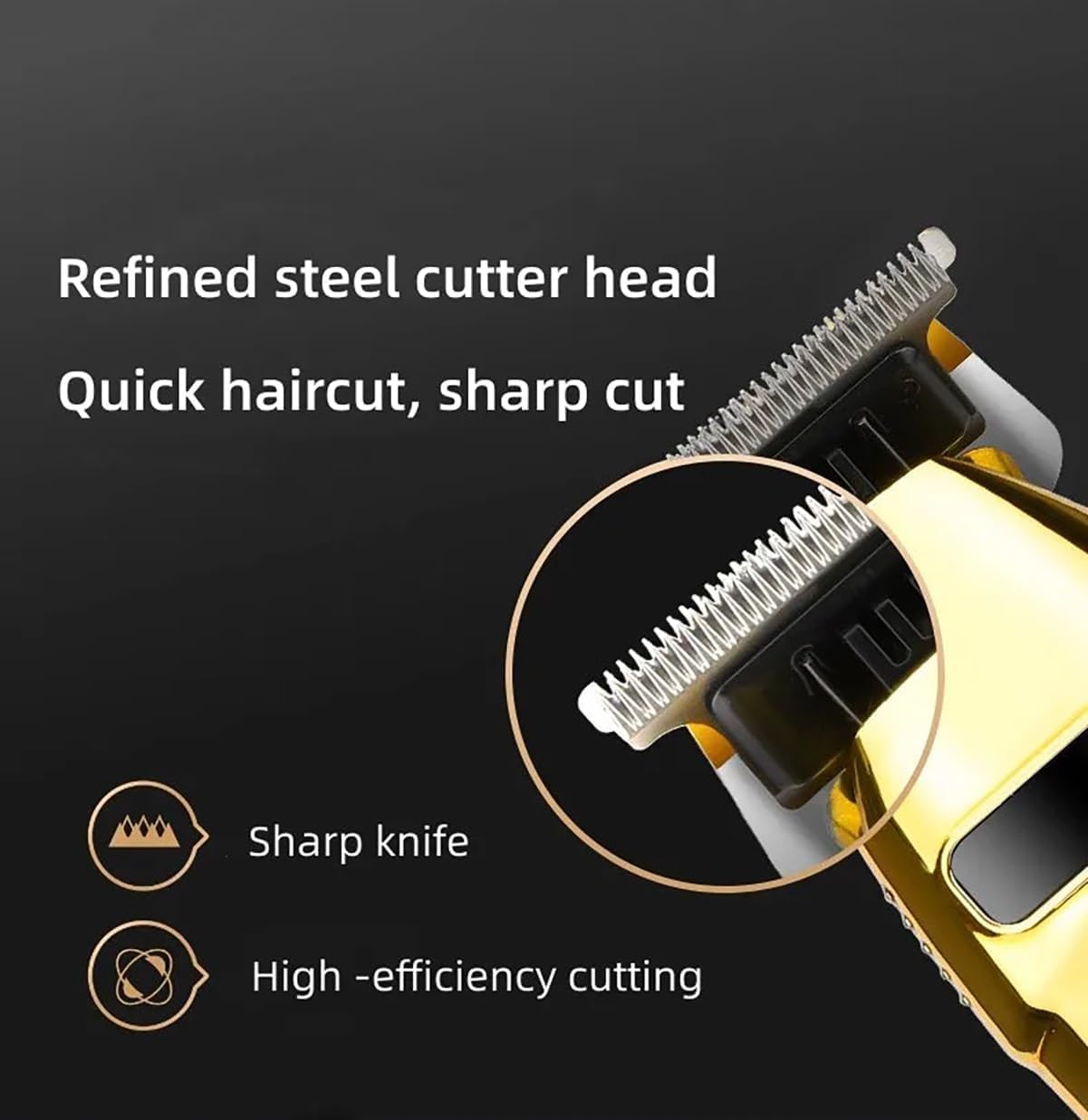 Hair Electric Rs for Men Professional Trimmer Machine with LED Screen Display for Barber Cut Razor Edge T Blade(Purple)
