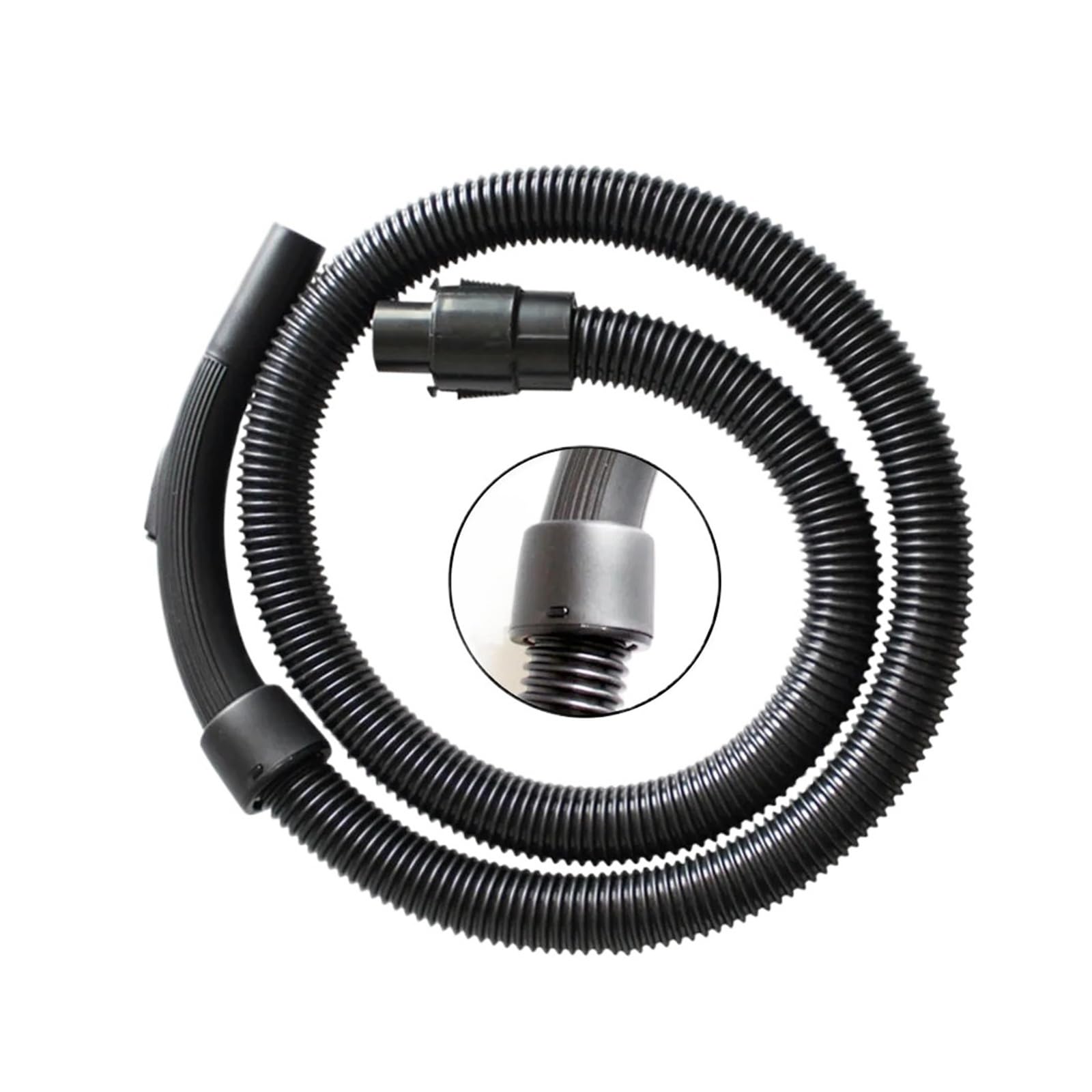 Vacuum Cleaner Hose,Compatible for Midea QW12T-05F 05E 607 608, 1.85m Long Replacement Pipe 32mm ID 39mm OD for Home Cleaning