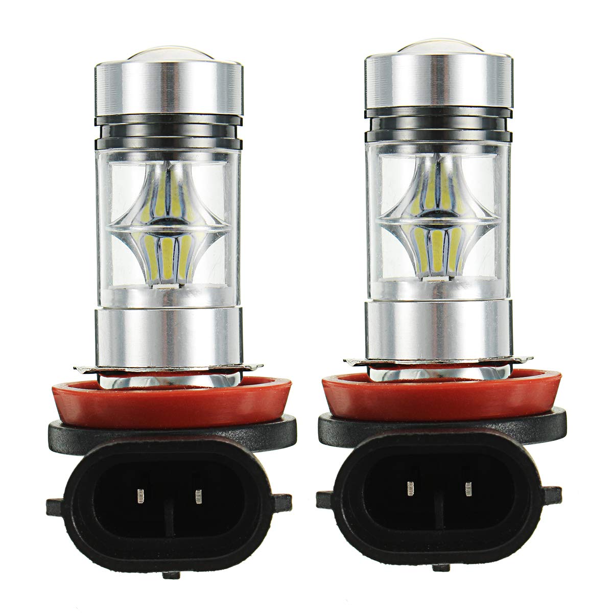 Para LED samochodowe światła przeciwmgielne żarówka H7 H11 9006 7443 3157 1156/Ba15S 1157/Bay15D 100W 1000lm - 1156 Ba15S