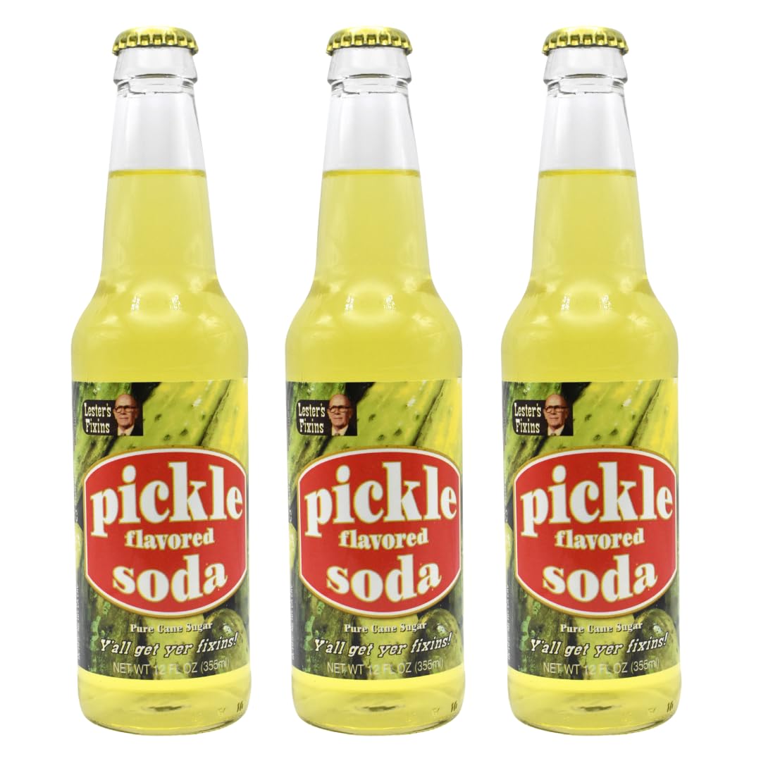 Amazon.com : Rocket Fizz Pickle Soda Flavor | Cane Sugar | Craft
